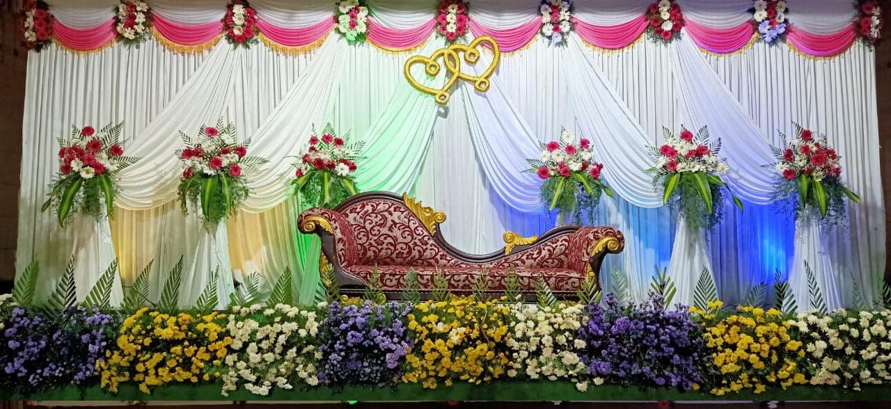 Royal Stage Setup - Sangeet Night