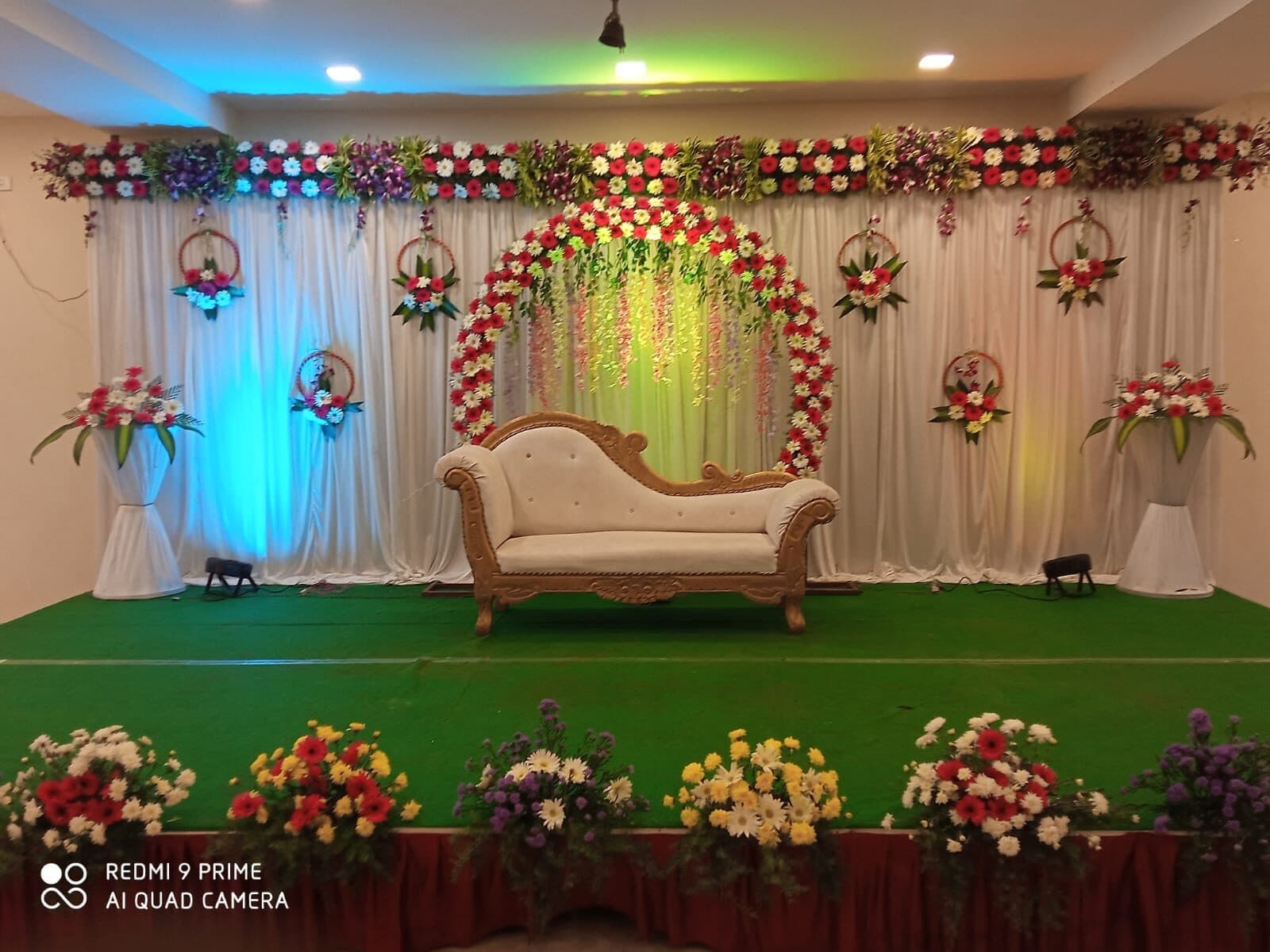 Royal Stage Setup - Sangeet Night - Photo 2
